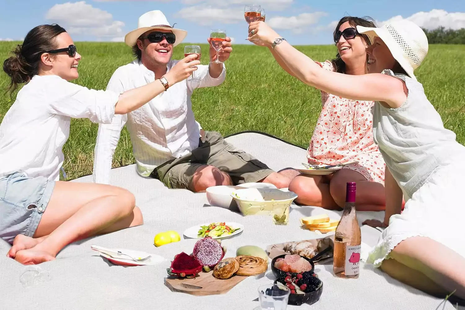 fold up picnic blanket