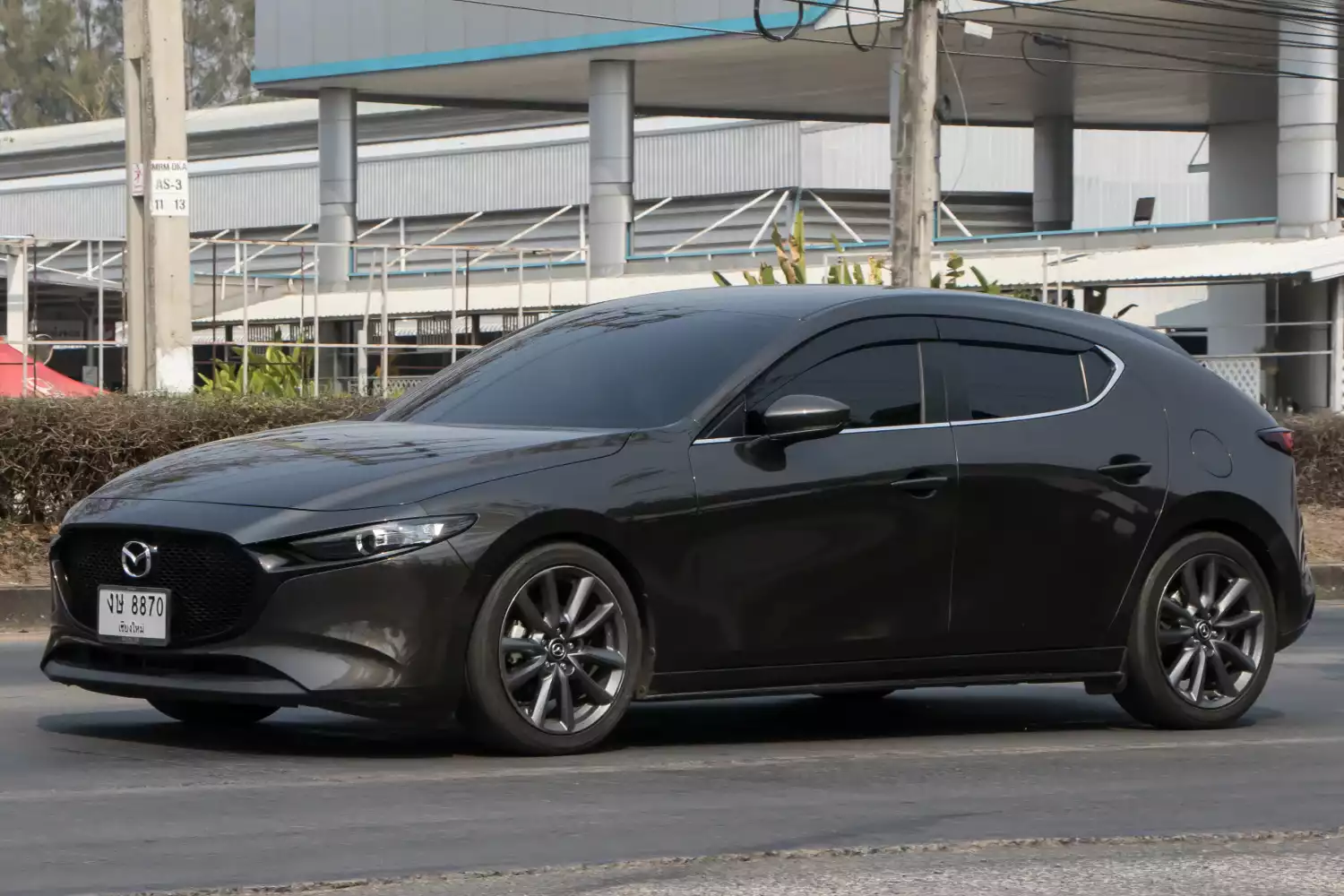 Mazda3 car trash can